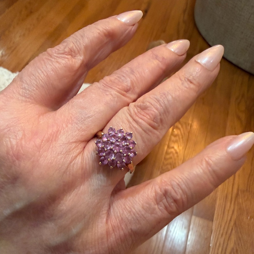 Vintage Sterling Silver 925 Ring Size 10